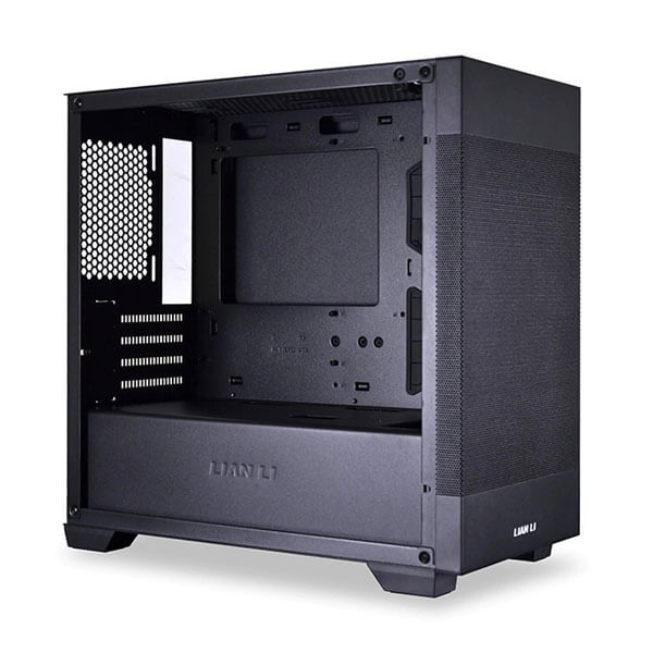LIAN LI CABINET 205 MESH - BLACK