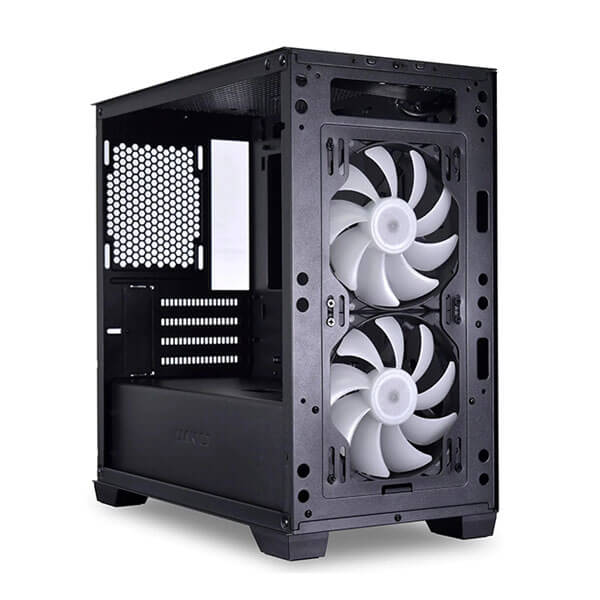LIAN LI CABINET 205 MESH - BLACK
