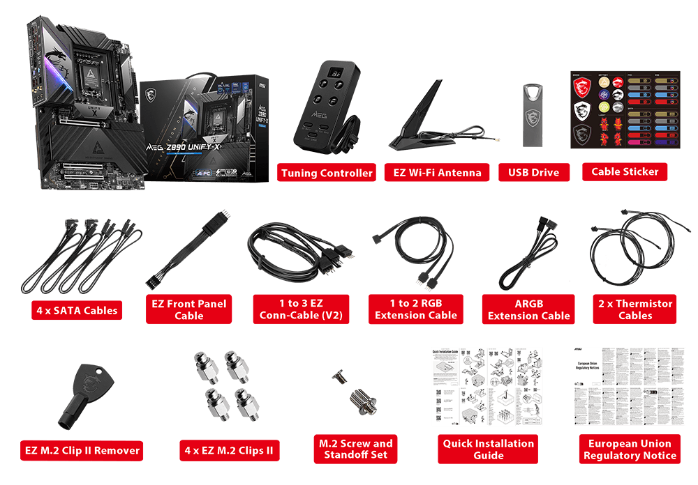 MSI MEG Z890 Unify-X Motherboard