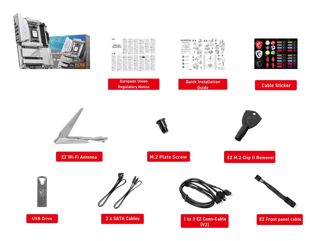 MSI MPG X870E Edge TI WiFi Motherboard