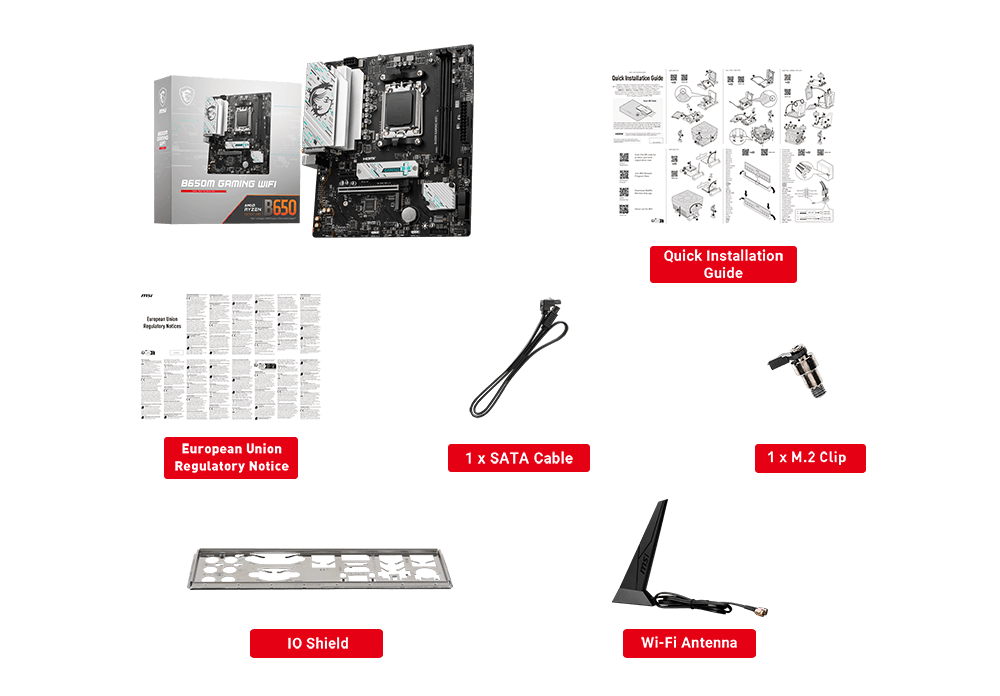 MSI B650M Gaming WiFi Motherboard