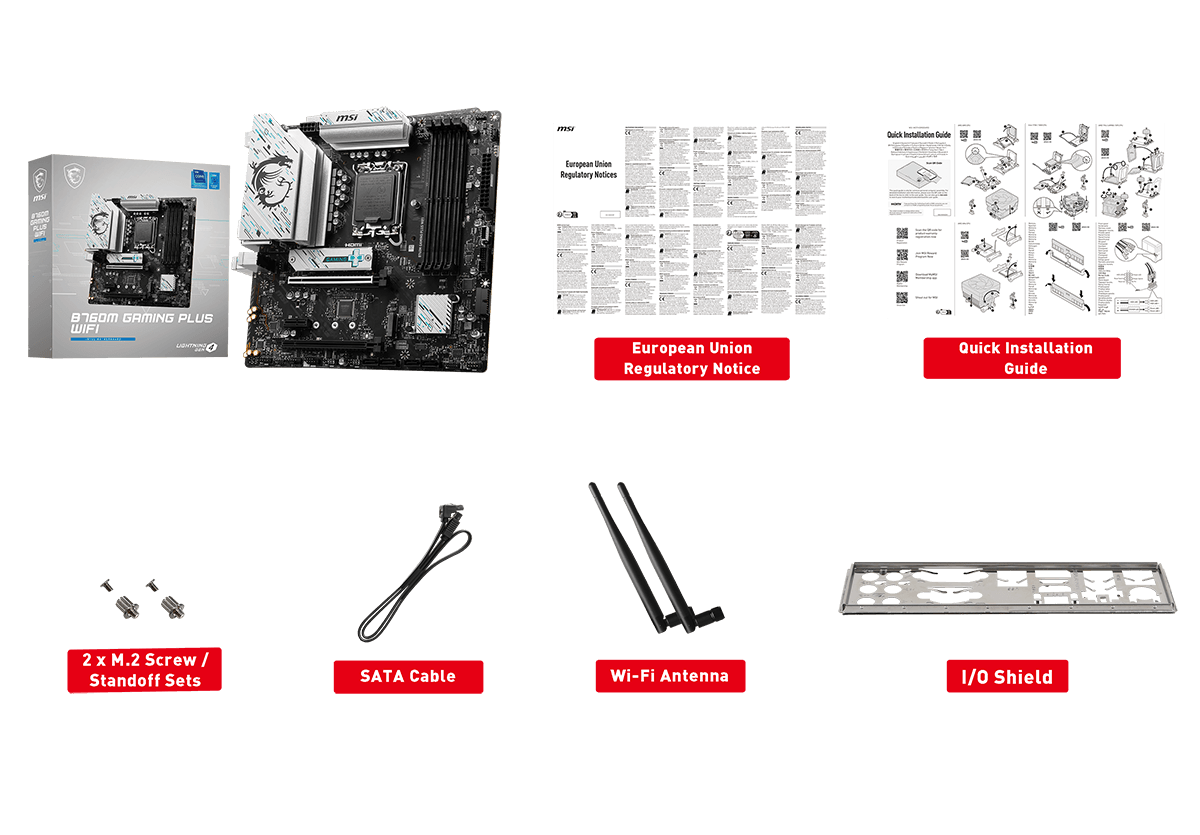 MSI B760M Gaming WiFi Motherboard
