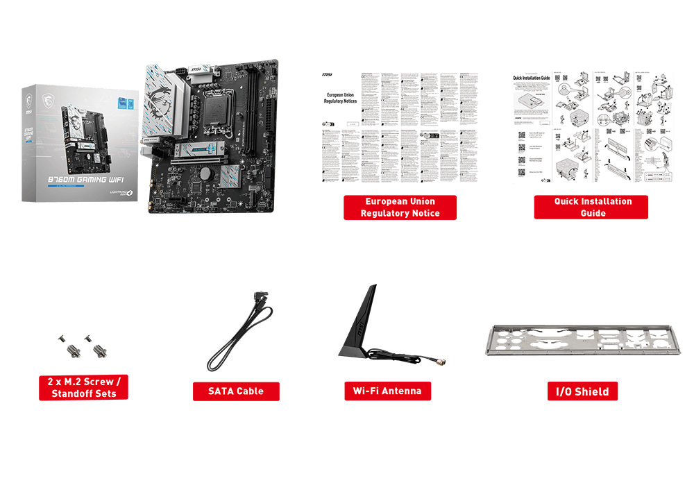 MSI B760M Gaming WiFi Motherboard