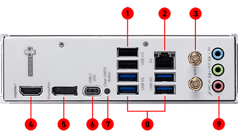 MSI B860M Gaming WiFi Motherboard