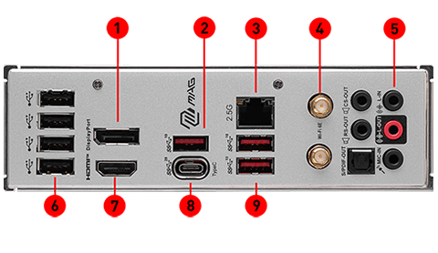 MSI MAG B760M Mortar WiFi II Motherboard