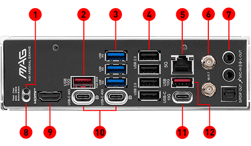 MSI MAG X870 Tomahawk WiFi Gaming Motherboard