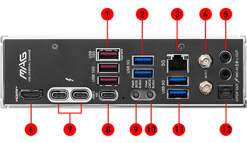 MAG Z890 Tomahawk WiFi Gaming Motherboard