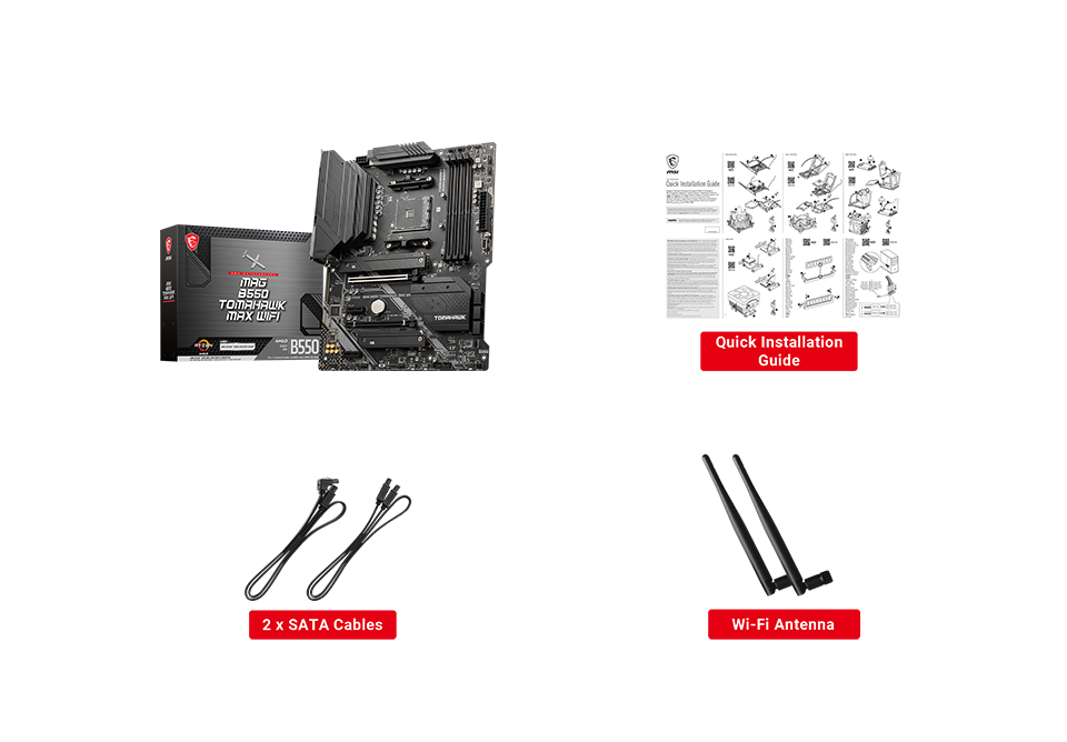MSI MB5033 B550M PRO-VDH WiFi Ryzen 5000 Series