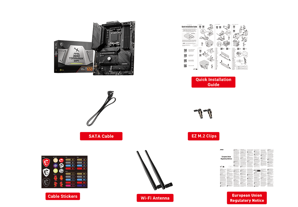 MSI MAG B650 Tomahawk WiFi Motherboard