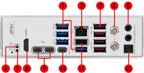 MSI MPG Z890 Edge TI WiFi Gaming Motherboard