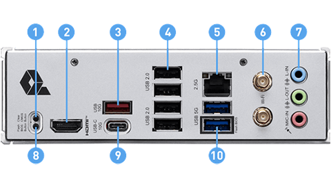 MSI PRO B840M-P WIFI6E Motherboard
