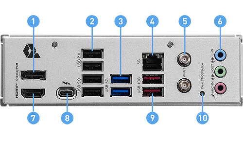 MSI PRO B860-P WiFi Motherboard