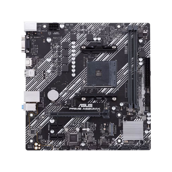 ASUS Prime A520M-K (AMD AM4 DDR4 Micro-ATX Motherboard)