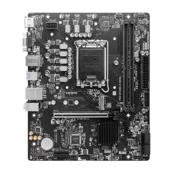 MSI PRO B760M-E DDR4 Motherboard