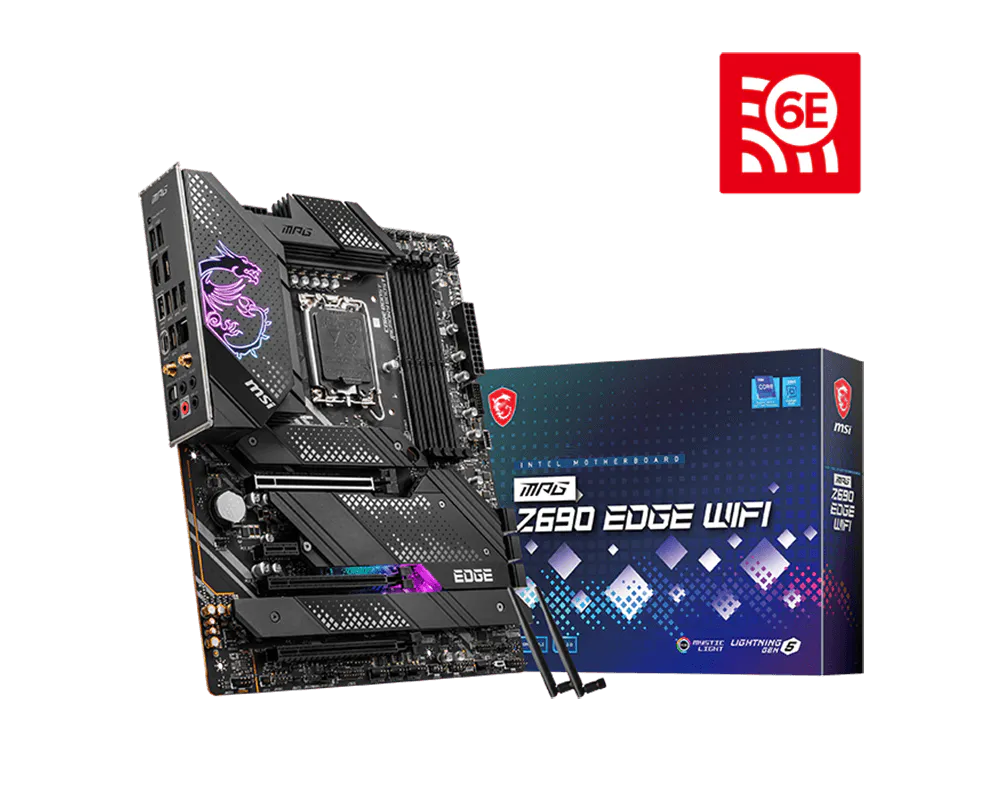 MSI MPG Z690 Edge WiFi DDR4 Motherboard