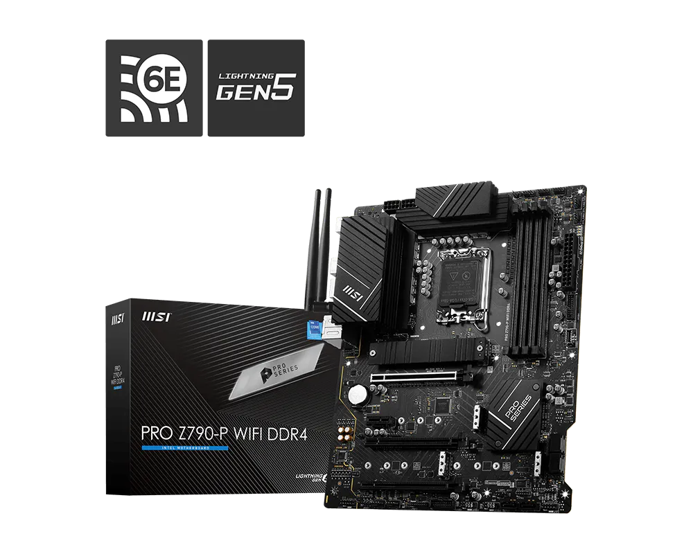 MSI PRO Z790-P WiFi DDR4 Motherboard,