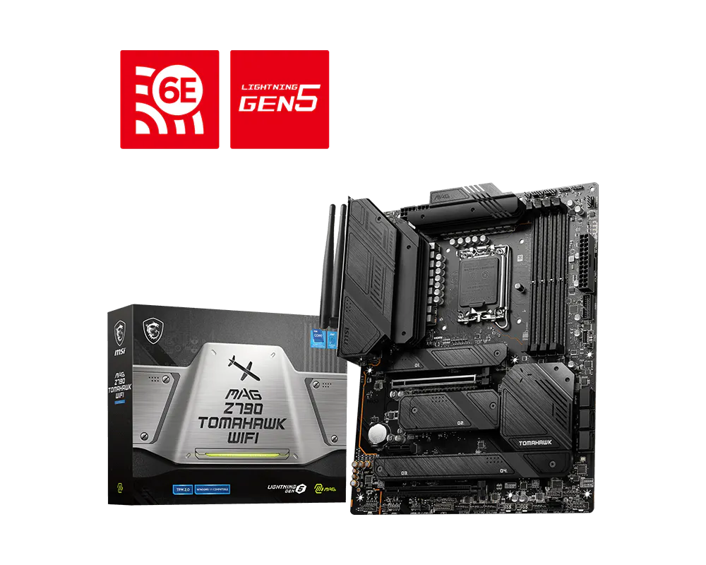 MSI MAG Z790 Tomahawk WiFi ATX Gaming Motherboard