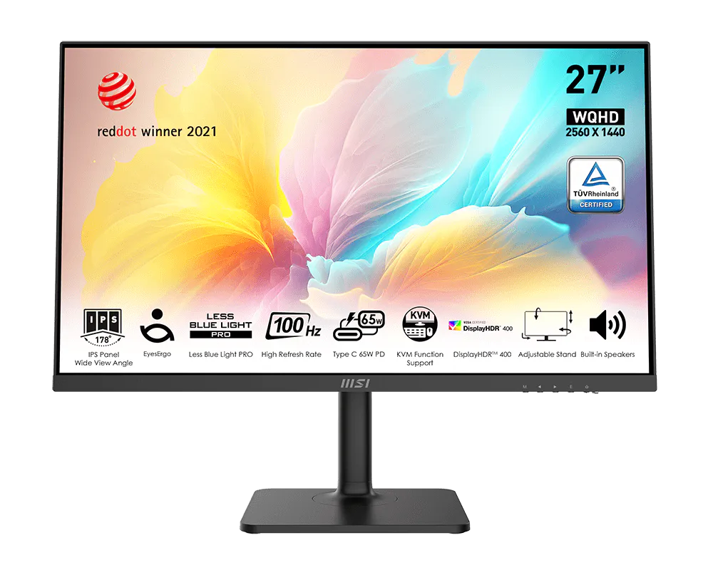 MSI Modern MD272QXP Monitor