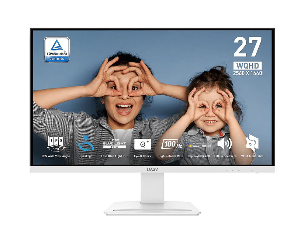 MSI PRO MP273QW E2 27 Inch WQHD Office Monitor