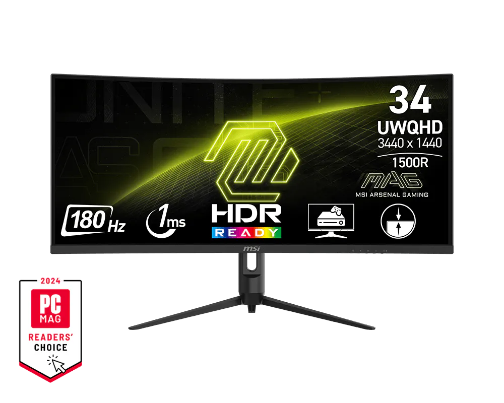 MSI MAG 342CQR Monitor