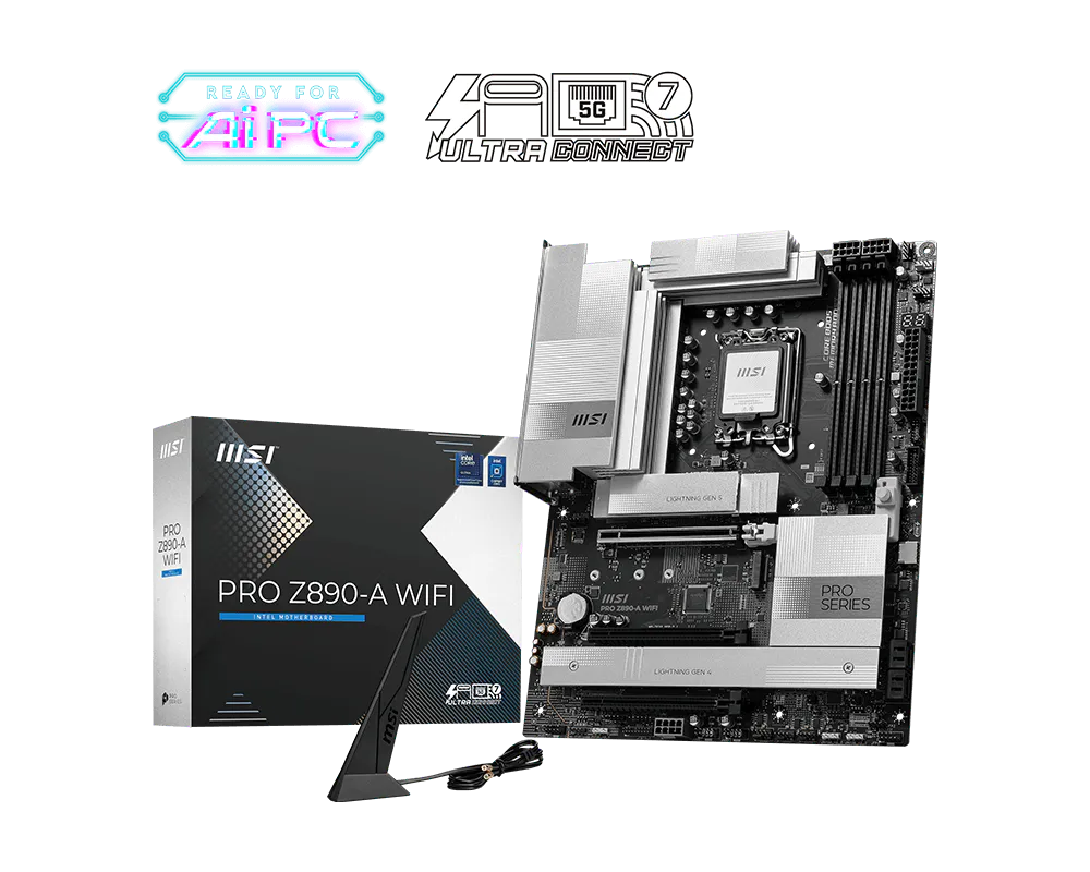 MSI PRO Z890-S WiFi PZ Gaming Motherboard