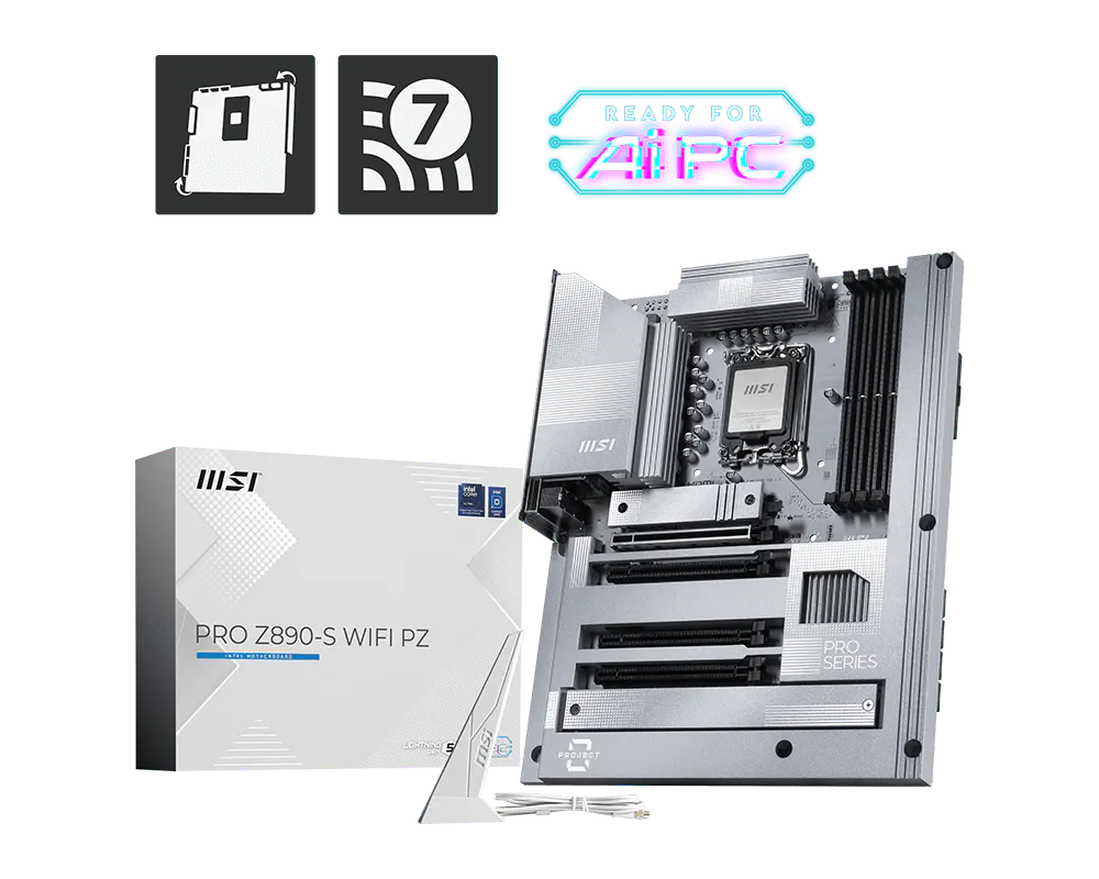 MSI PRO Z890-S WiFi Gaming Motherboard