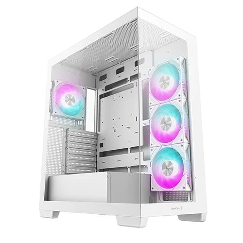 DeepCool CG580 4F White ARGB ATX Mid Tower Case