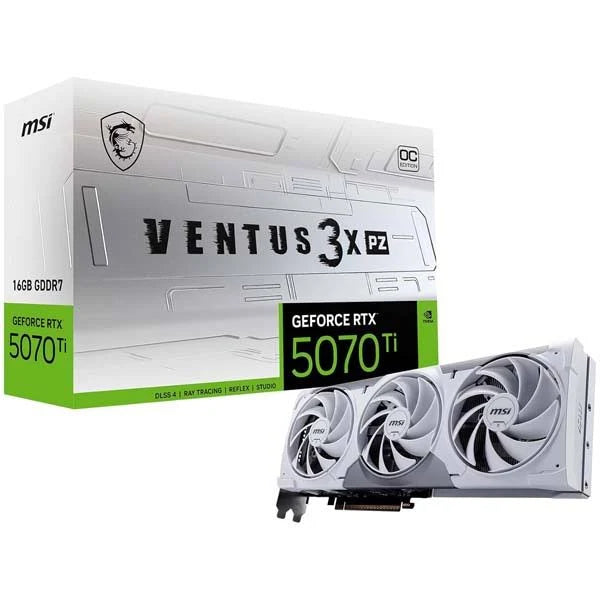 MSI GeForce RTX 5070 Ti 16G Ventus 3X PZ OC Graphic Card