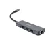 5-1 Dock A - Type C to RJ 45+HDMI+2*USB+PD | USB C Hub | Plug & Play | Portable Design