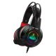 Ant Esports World of Warships Edition H550W RGB 7.1 USB Surround Sound Wired Over-Ear Gaming Headset for PC Laptop - Black