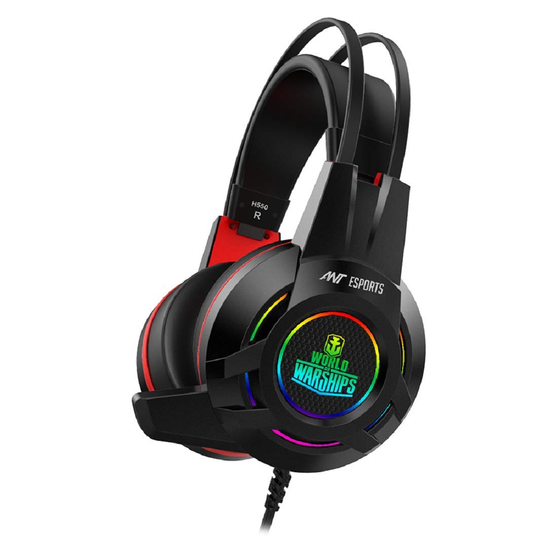 Ant Esports World of Warships Edition H550W RGB 7.1 USB Surround