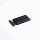 Coconut SC01 2.5" USB 2.0 SATA Casing HDD Enclosure Case Cover for SATA HDD | Aluminium Body - SATA Hard Disc Drive for Laptop External Case - Black for Mac & Windows