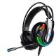 Coconut Enigma GH1 Gaming Headphone with Flexible Mic Wired Over The Ear | RGB Gaming Headset for PC, PS4, Xbox One, Laptop (Black)- Easy To Use