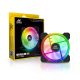 Ant Esports Royaleflow 120 Auto RGB 120mm 1200 RPM Cooler Case Fan with Ultimate Crystallized LED Ring Design