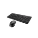 Coconut Sapphire Wireless Keyboard Mouse Combo, Bluetooth + 2.4GHz, Connect up to 3 devices