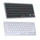 Wonder Multi Device Wireless Keyboard, 78 True Scissor Keys, Wireless + Bluetooth, Sleep Mode- Black