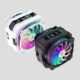 Alseye M120D Plus II 120mm Dual Tower ARGB CPU Air Cooler (White)